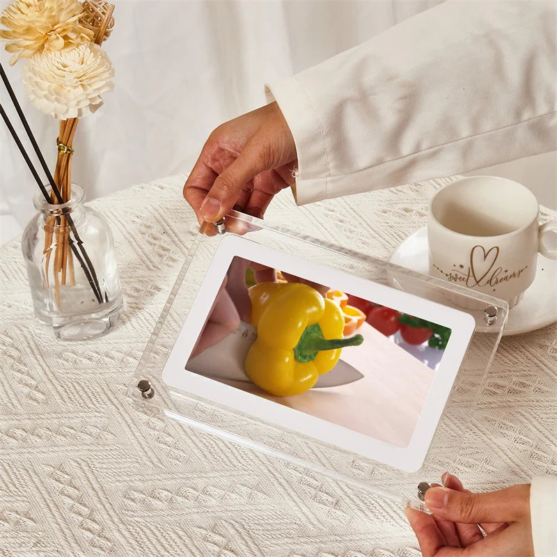 5-Inch Acrylic Digital Video and Photo Frame