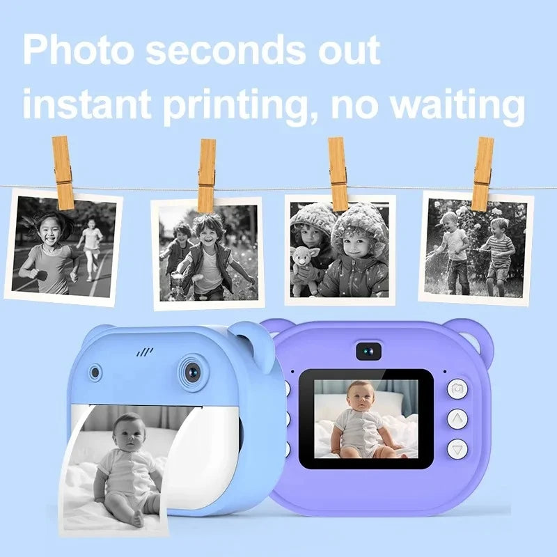 Thermal Digital Camera – Instant Print Fun for Kids